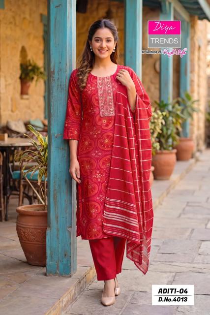 Diya trends aditi vol 4 best wholesale.kurtis.in.ramamurthynagar